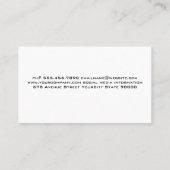 木工工用工具 名刺 (裏面)