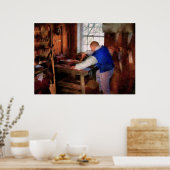 木工師 – 大工の棟梁 ポスター (キッチン)