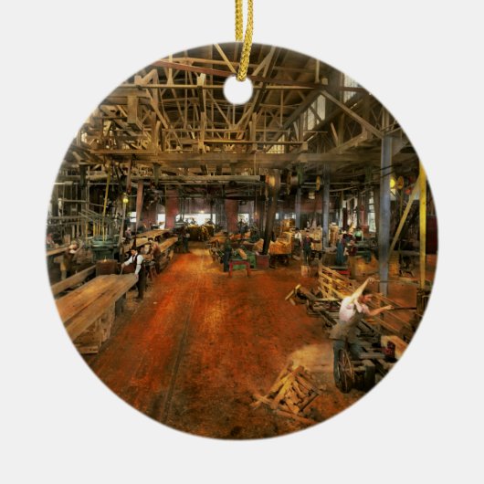 木工師 – Board Stoff 1905 セラミックオーナメント (正面)