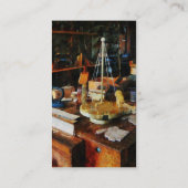 木工店で売る木のおもちゃ 名刺 (裏面)