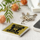 木工式継手具及び大工 キーホルダー (側面)