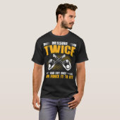 木工措置2回とカットドーナツパーティープレゼント Tシャツ (正面フル)