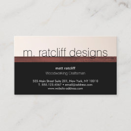木工木工モダン大工 名刺