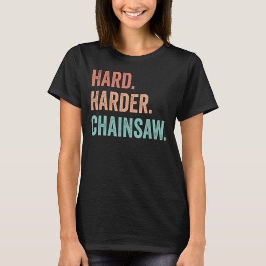 木工木工加工チェーンソー_2 Tシャツ (正面)