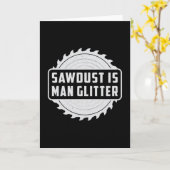 木工木工大工の木工用ギフトアイディア カード (黄色い花)