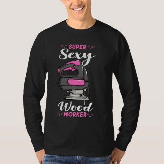木工木工大工の木彫り指物I Tシャツ (正面)