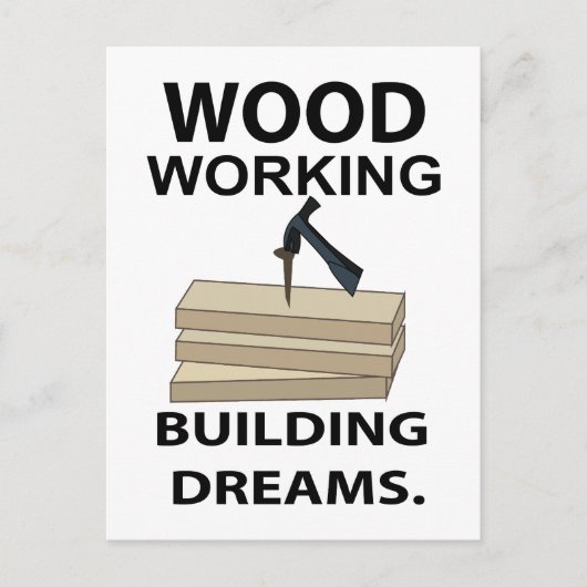 木工木工工木工工工工工作業 ポストカード (正面)