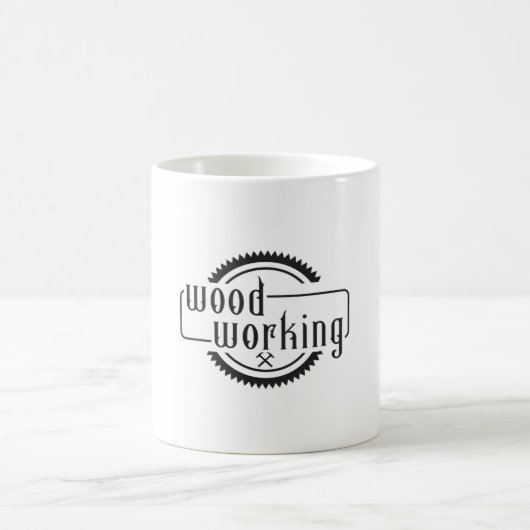 木工木工木工商おもしろい品 コーヒーマグカップ (中央)