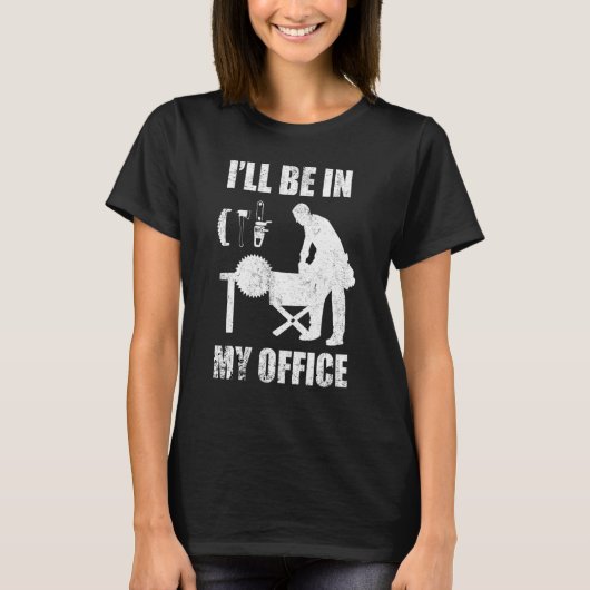 木工木工木工木工事務所W Tシャツ (正面)