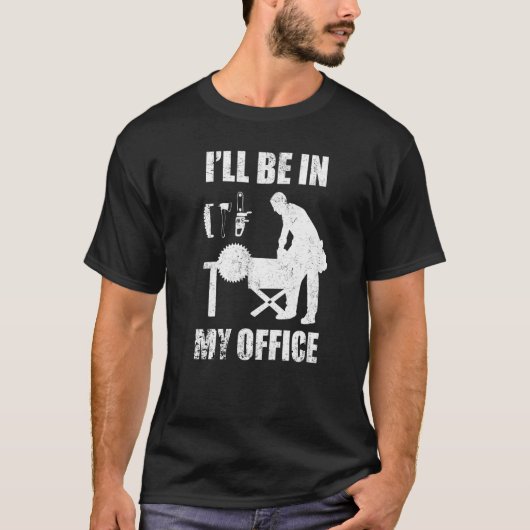 木工木工木工木工事務所W Tシャツ (正面)