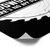 木工木工木工業者のアプリがない ポスター (角)