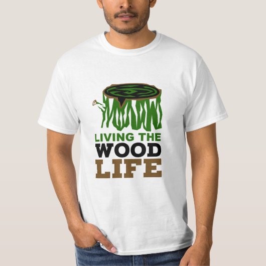 木工木工生活の木工木工工法工 Tシャツ (正面)