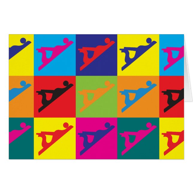 木工業のポップアート (正面横)