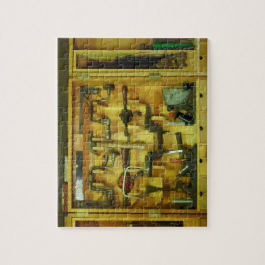 木工業用具 ジグソーパズル (縦)