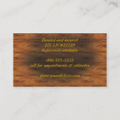 木工業 名刺 (裏面)