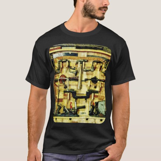 木工海賊船の誕生日空間誕生日スウェ Tシャツ (正面)