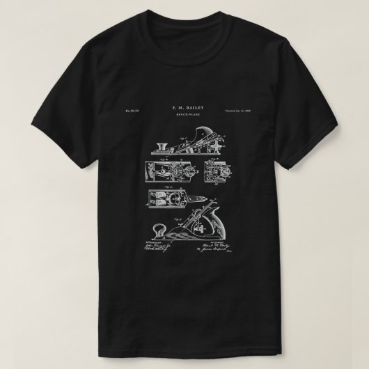 木工特許 – ツール Tシャツ (デザイン正面)