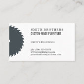 木工用カスタム家具名刺 名刺