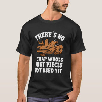 木工用デザイン男性へ女性木工ウッドT Tシャツ