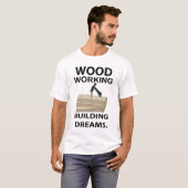 木工用ハンマー大工 Tシャツ (正面フル)