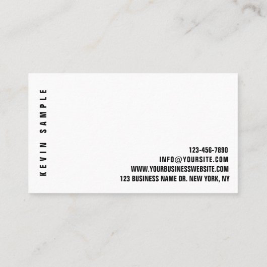 木工用モダンデジタルウッドランド迷彩柄グラフィック 名刺 (裏面)