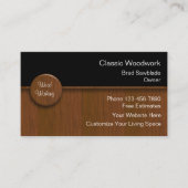 木工用名刺 名刺 (正面)