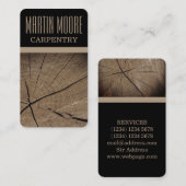木工用木工プロフェッショナルカバー 名刺 (正面/裏面)