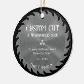 木工用木工用鋸刃 セラミックオーナメント (左)