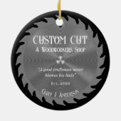 木工用木工用鋸刃 セラミックオーナメント (裏面)