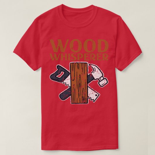 木工用木製泡立て1 Tシャツ (デザイン正面)