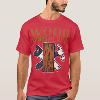 木工用木製泡立て1 Tシャツ