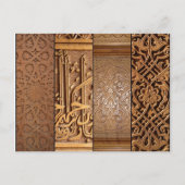 木工細工 ポストカード (正面)