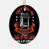 木工職人は私を木工職人の主レイズと呼ぶ セラミックオーナメント (右)