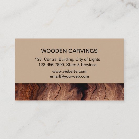 木工職人建築用具 名刺 (裏面)