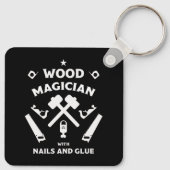 木工職人 キーホルダー (裏面)