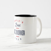 木工職人 ツートーンマグカップ (正面右)