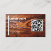 木工職人 名刺 (正面)