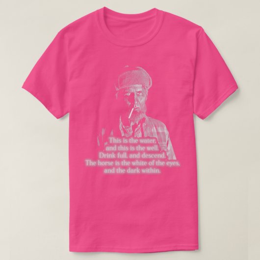 木工詩 Tシャツ (デザイン正面)