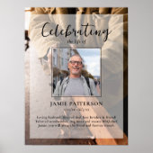 木工、ライフセレブレーションフューネラルフォト ポスター (正面)