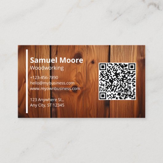 木工 名刺 (正面)