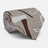 木工、大工 ネクタイ (ロール)