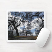 木幽霊のよく出るの美しい自然風景写真 マウスパッド (マウス)