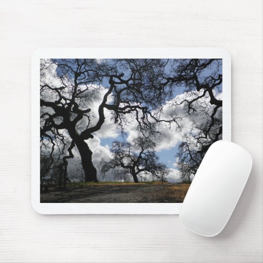 木幽霊のよく出るの美しい自然風景写真 マウスパッド (マウス)