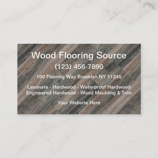 木床清掃サービス設備 名刺 (正面)