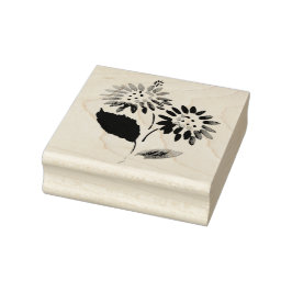 木彫りの画印 ラバースタンプ