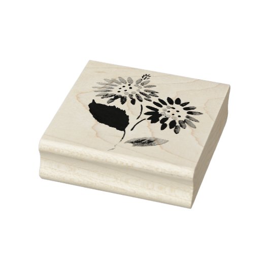 木彫りの画印 ラバースタンプ (スタンプ)