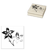 木彫りの画印 ラバースタンプ (押印)