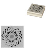 木彫りの画印 ラバースタンプ (押印)