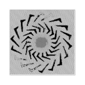 木彫りの画印 ラバースタンプ (インプリント)