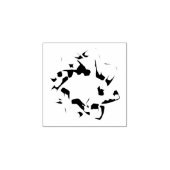 木彫りの画印 ラバースタンプ (インプリント)